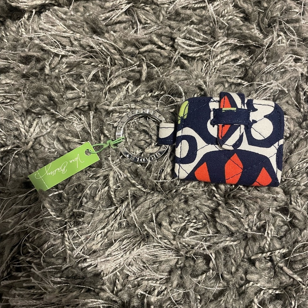 Vera Bradley Mirror Mirror Keychain